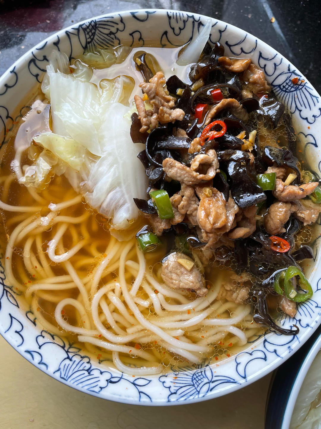 这份木耳肉丝面，你尝到湖南味道了吗？