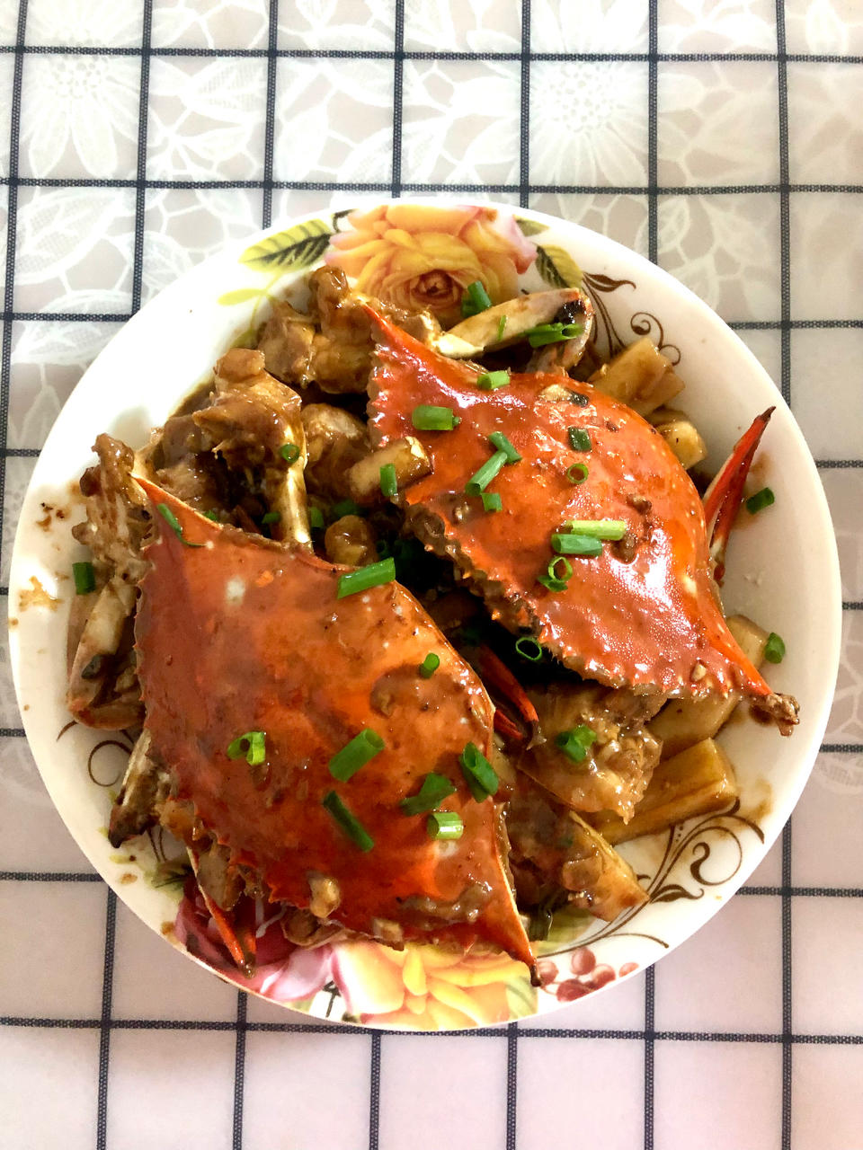 梭子蟹炒年糕