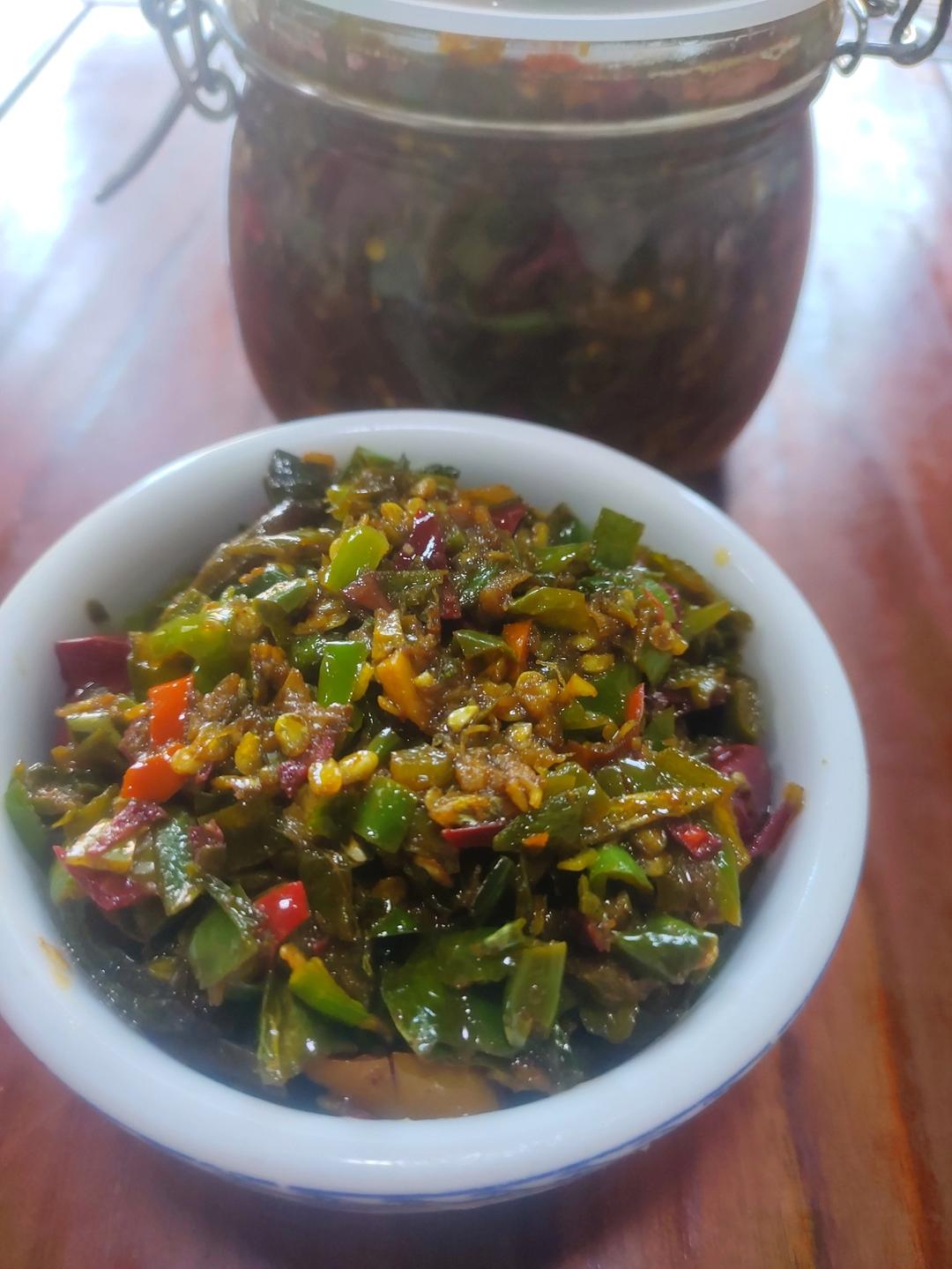 二十年自制辣椒酱配方😋