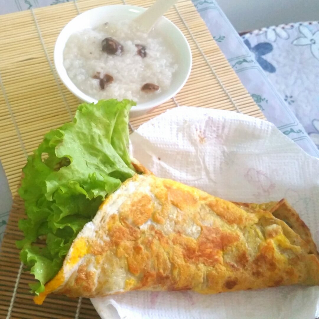 爱心煎饼