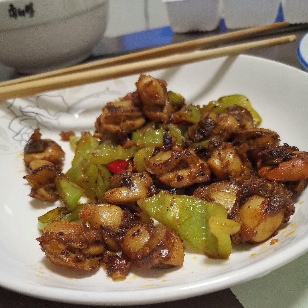 辣炒扇贝肉
