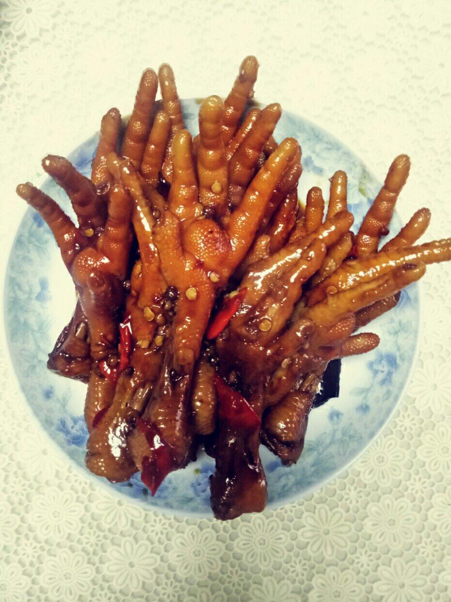 秘制红烧鸡爪
