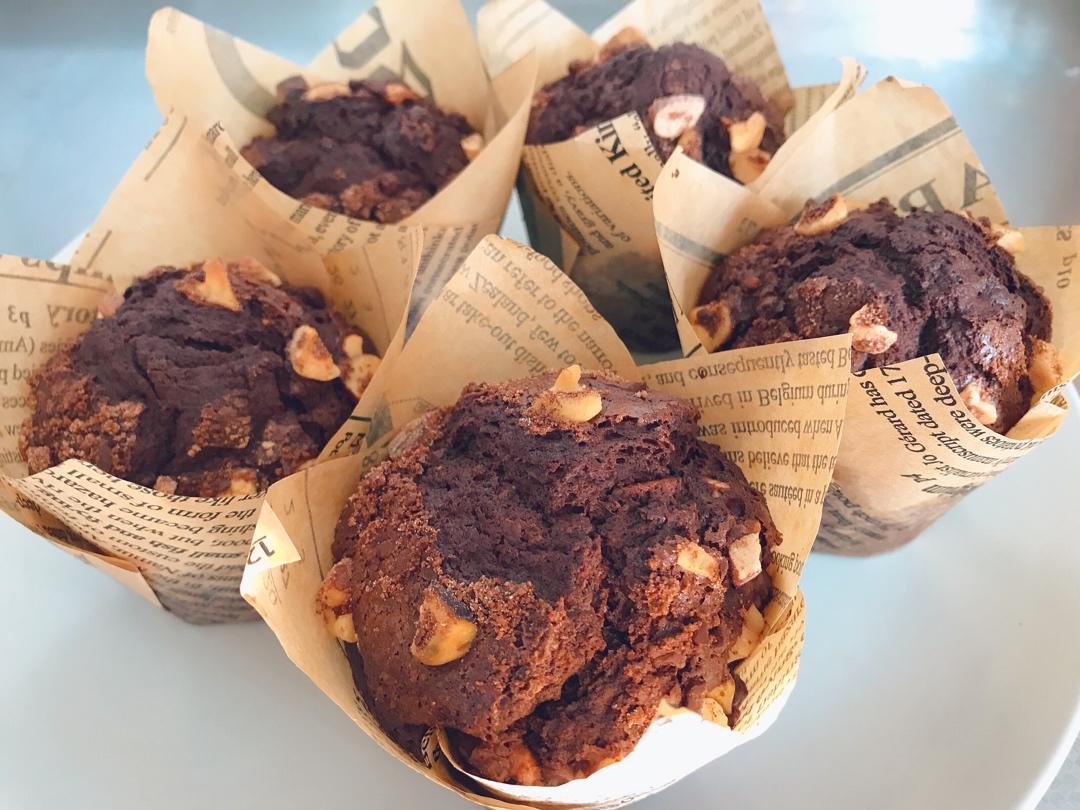 浓情巧克力摩卡马芬<Chocolate Espresso Muffins>