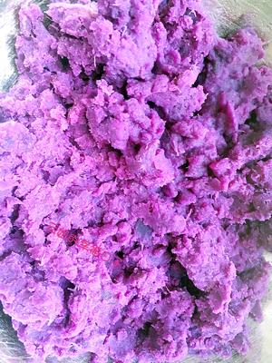 紫薯康乃馨花馍的做法 步骤1