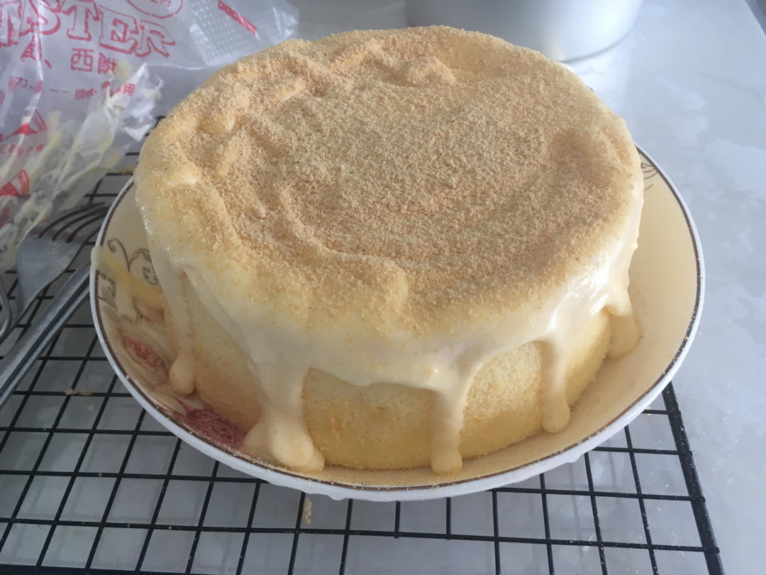 超好吃的豆乳爆浆蛋糕