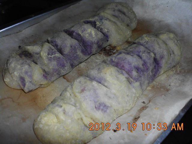 紫薯卷包的做法