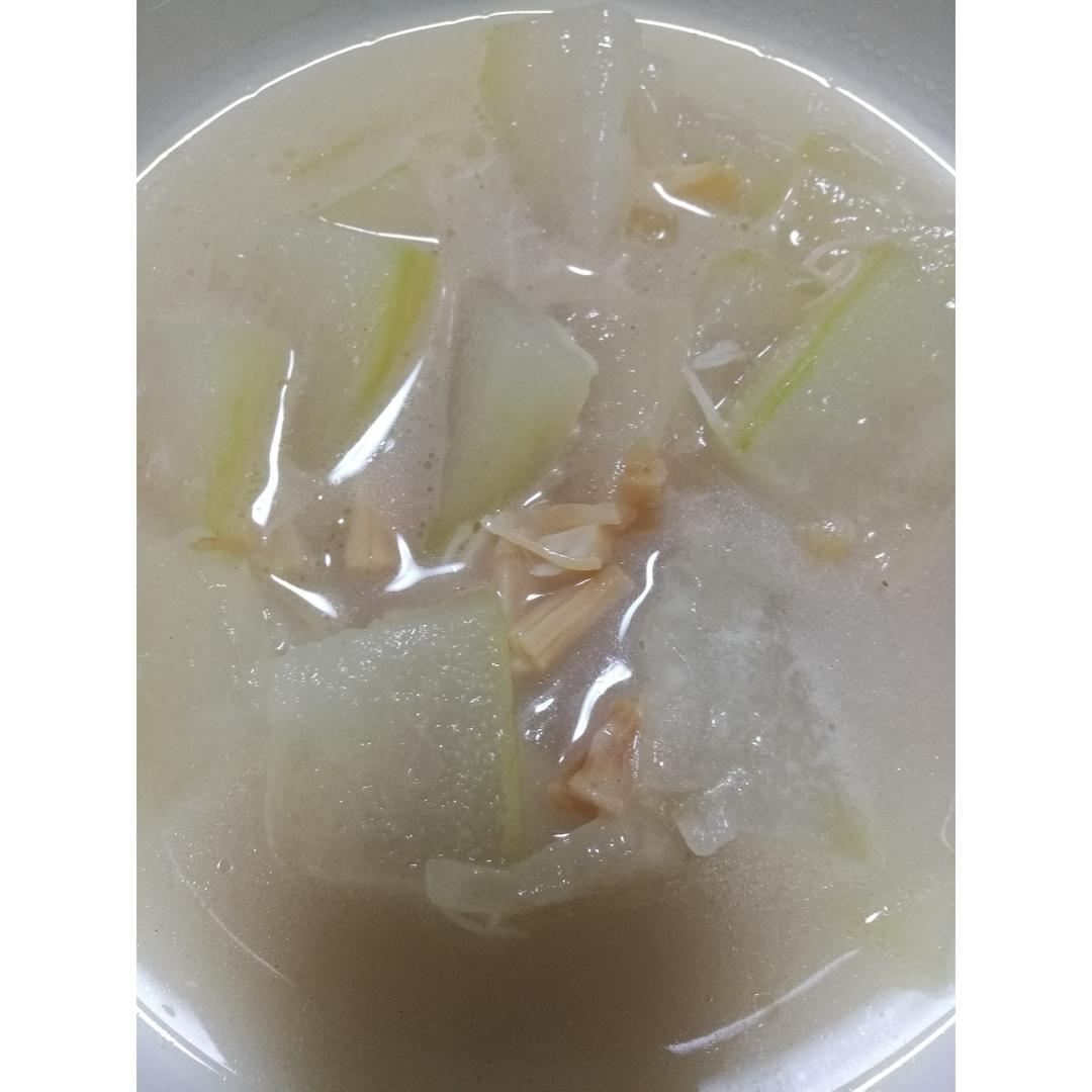 给熬夜族:冬瓜瑶柱汤
