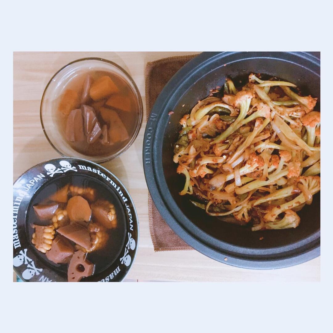 玉米莲藕煲
