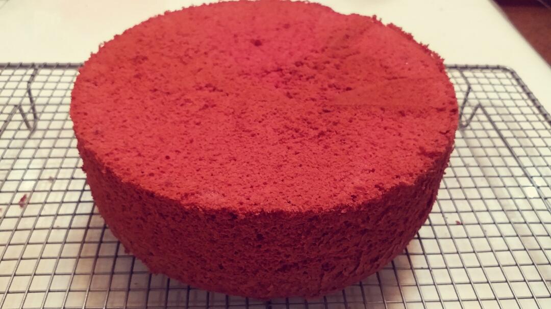 8寸红丝绒蛋糕