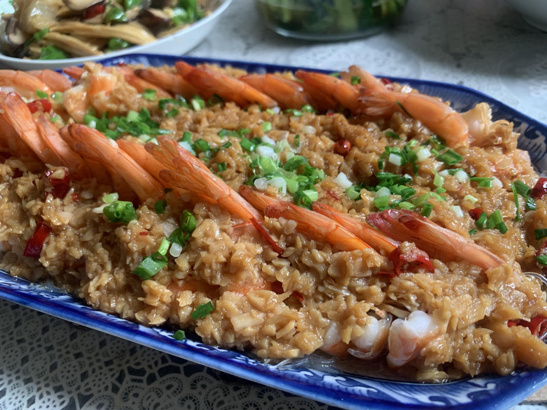 蒜蓉粉丝开背虾