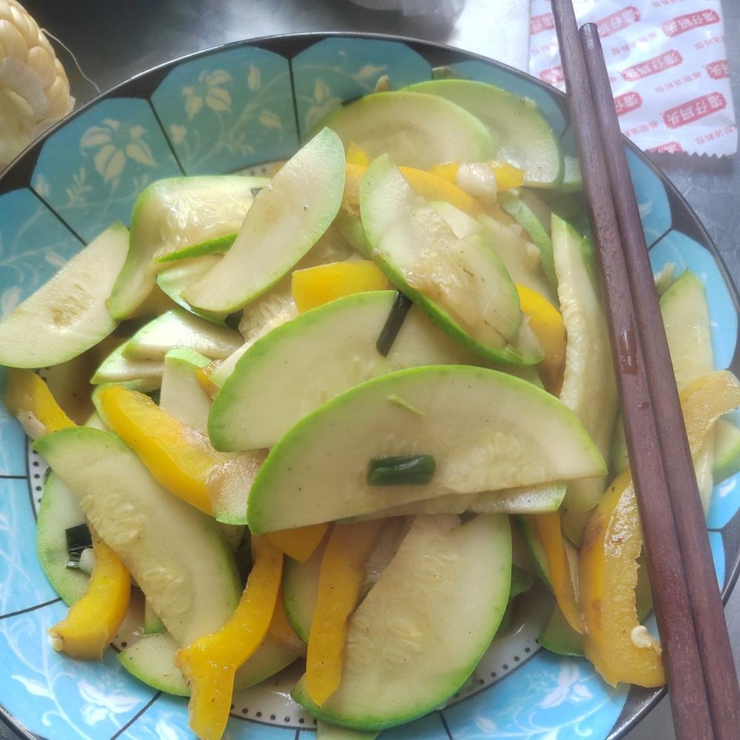 清炒西葫芦，五分钟快手菜