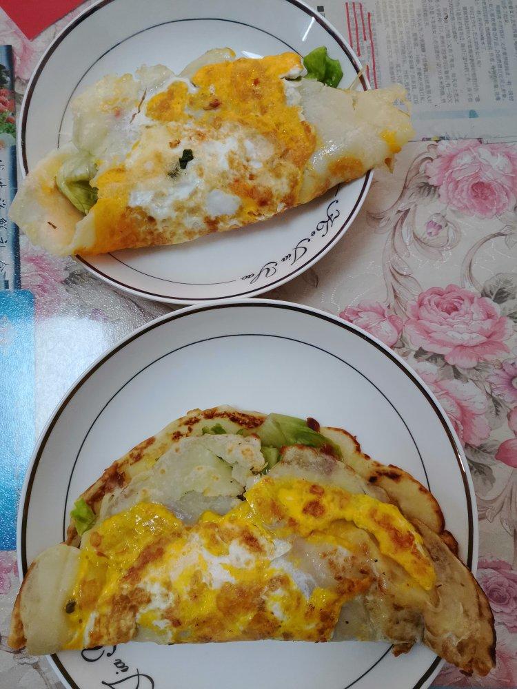 平底锅煎饼果子