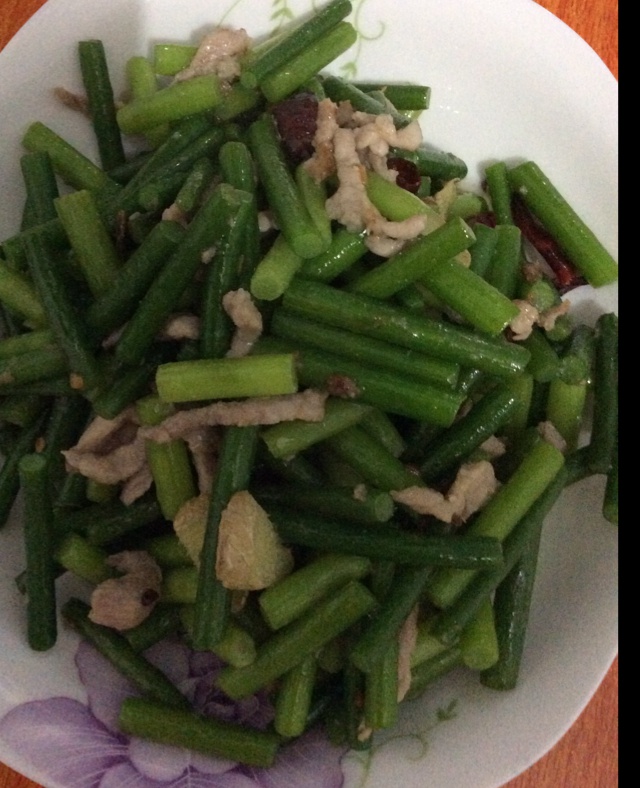 蒜薹炒肉