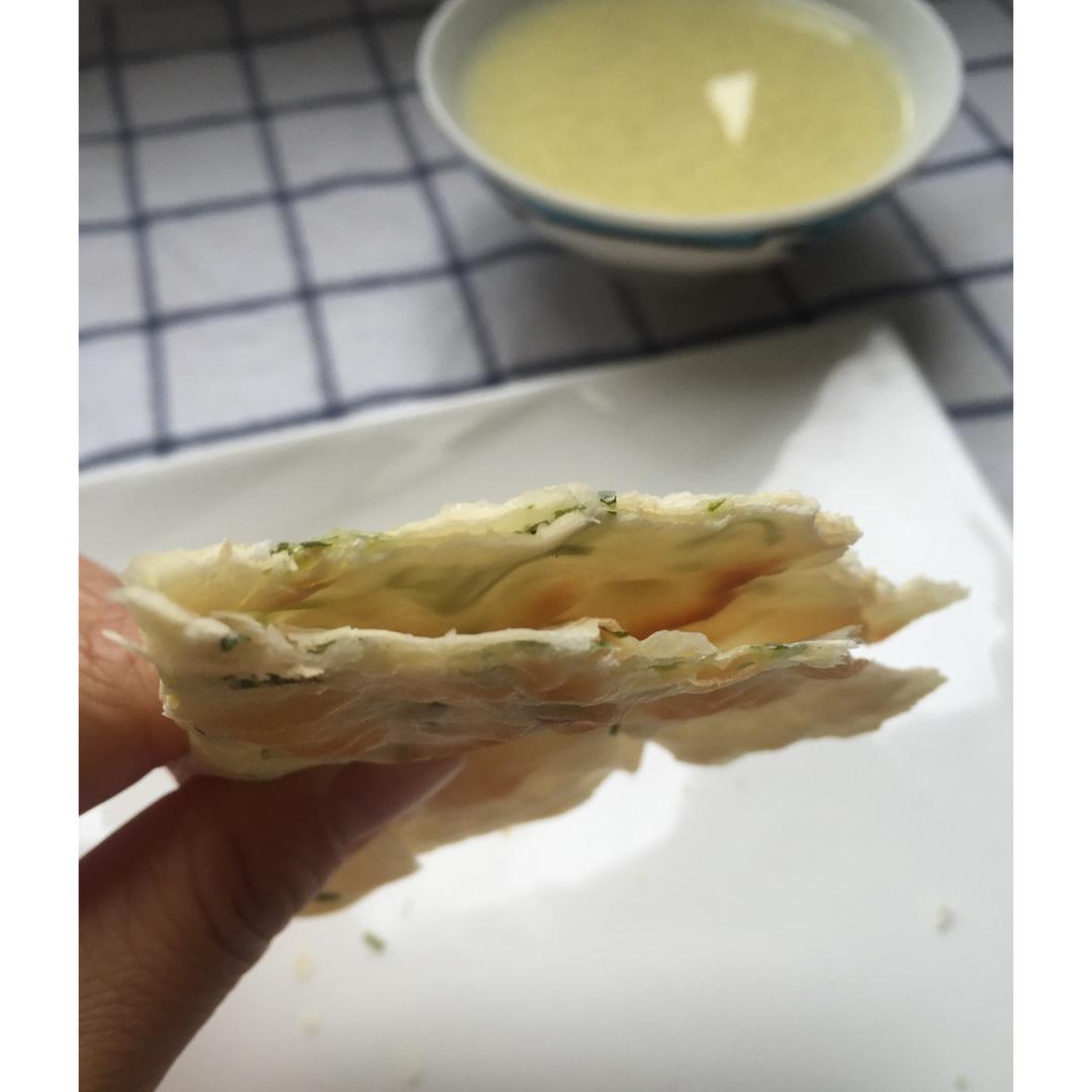 饺子皮葱油饼