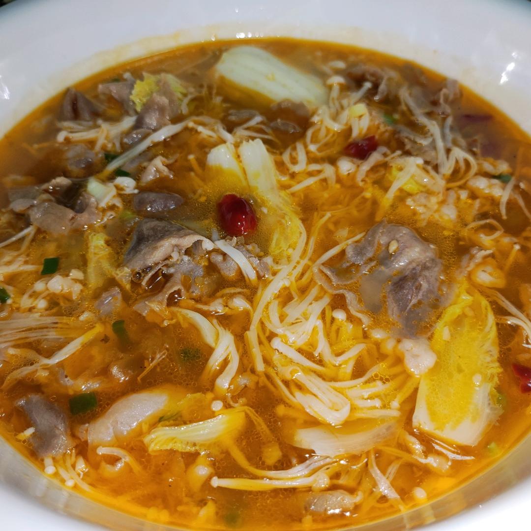 酸汤肥牛（超简单）