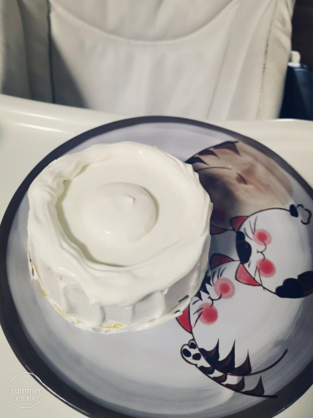 4寸奶油蛋糕（小烤箱版）