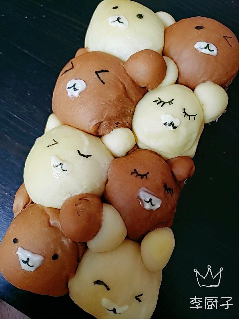 小熊挤挤面包