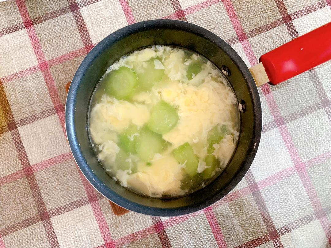 超鲜嫩好喝五分钟搞定黄瓜鸡蛋汤