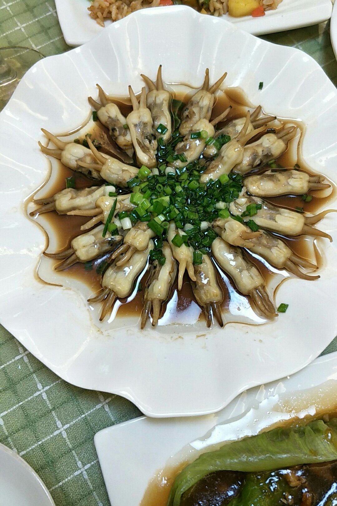 葱油蛏子
