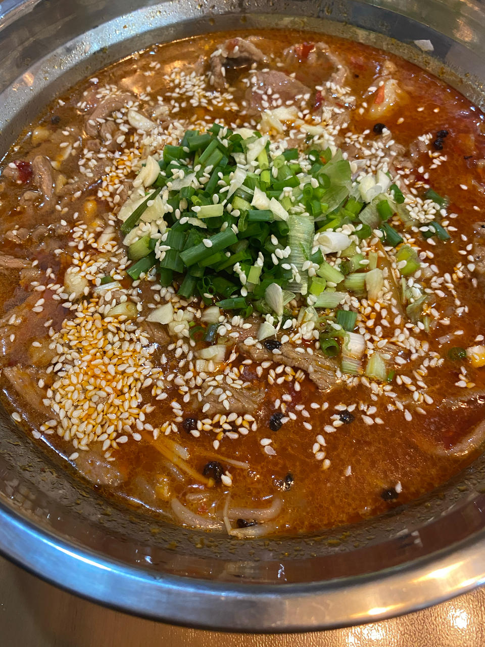 家庭版水煮牛肉片