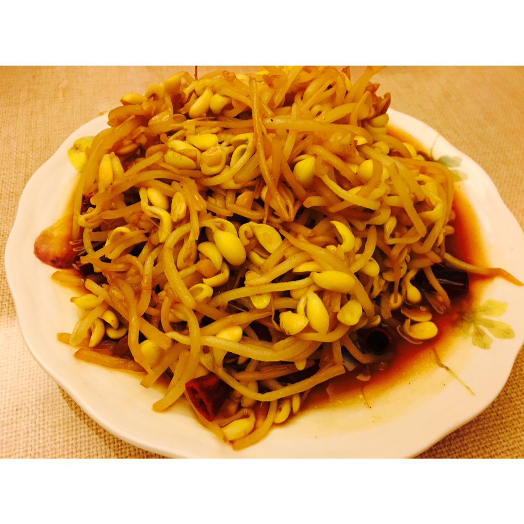 素炒豆芽（东北版）