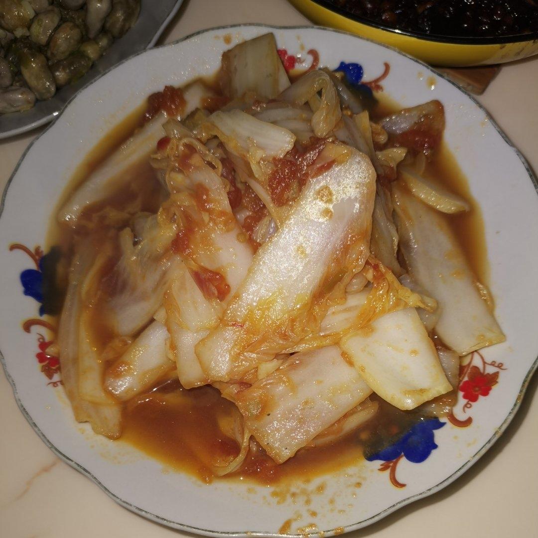 茄汁浓郁超下饭的番茄娃娃菜❗️