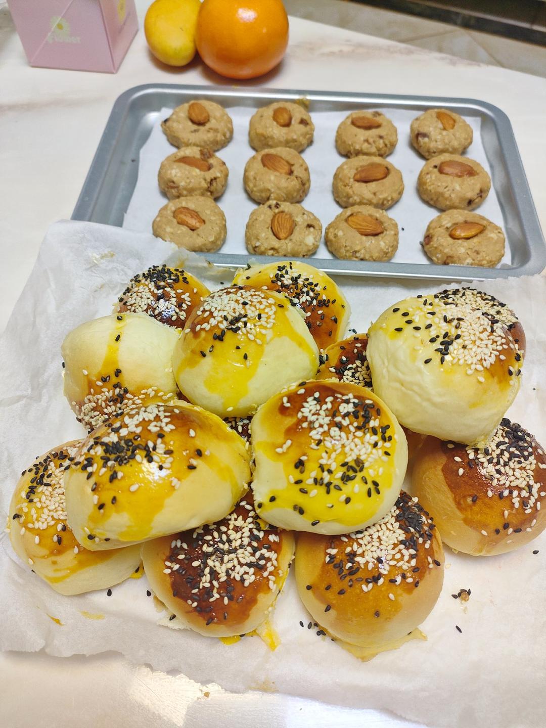 奶黄小餐包-一次发酵超好吃（附快手奶黄馅制作方法）