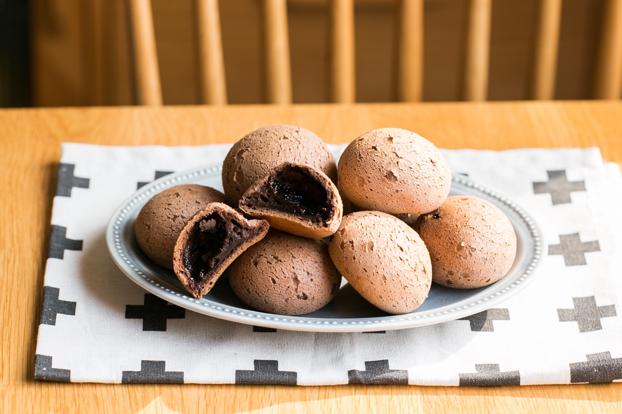 椰子油巧克力麻薯球的做法