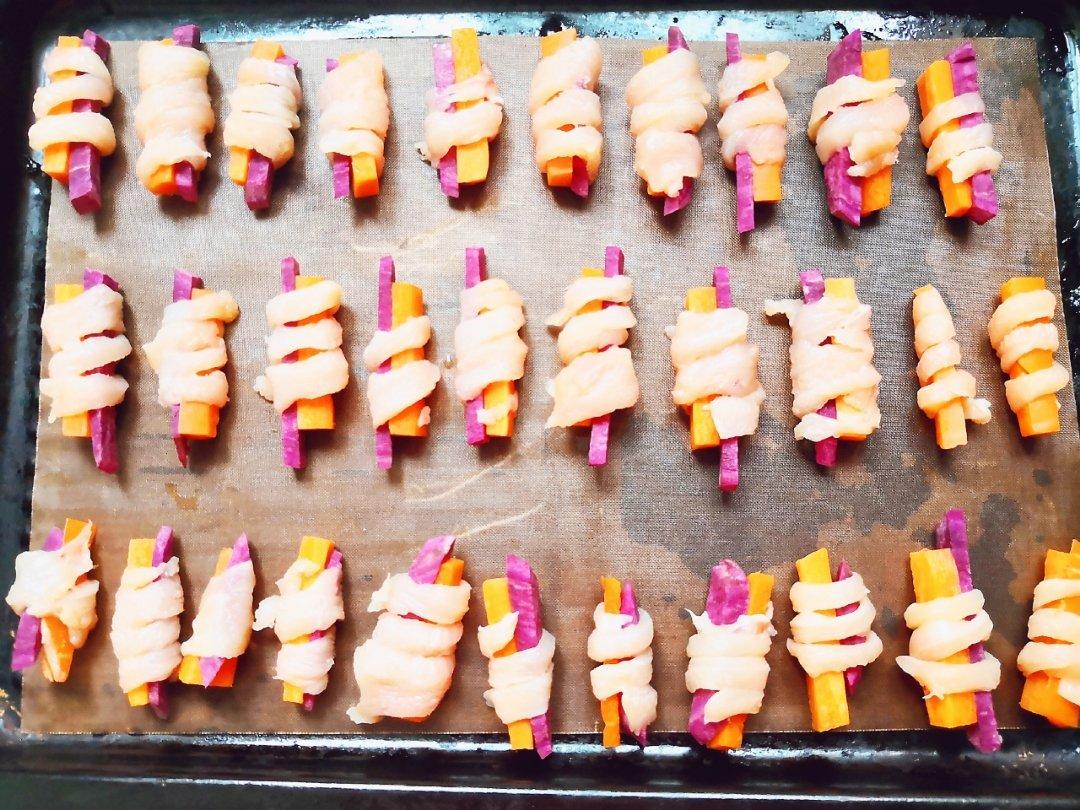 狗狗零食（鸡胸胡萝卜棒）