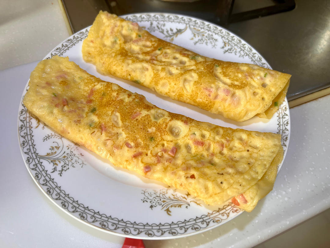 【牛奶鸡蛋早餐软饼】的做法