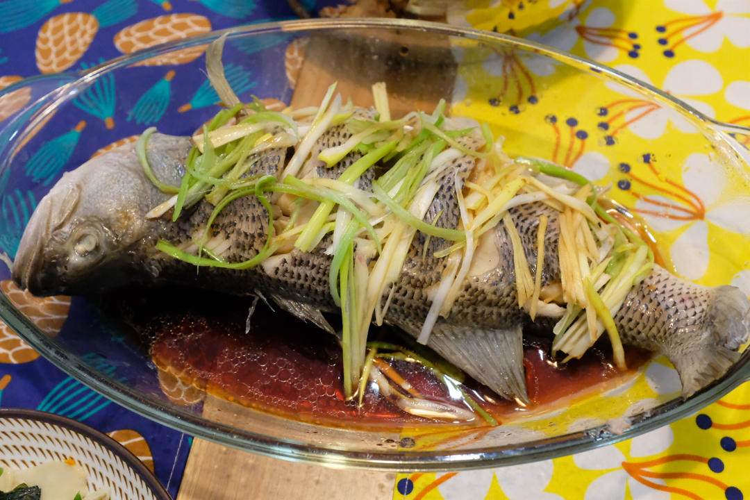清蒸鱼（鲈鱼/多宝鱼/桂花鱼/石斑鱼……）