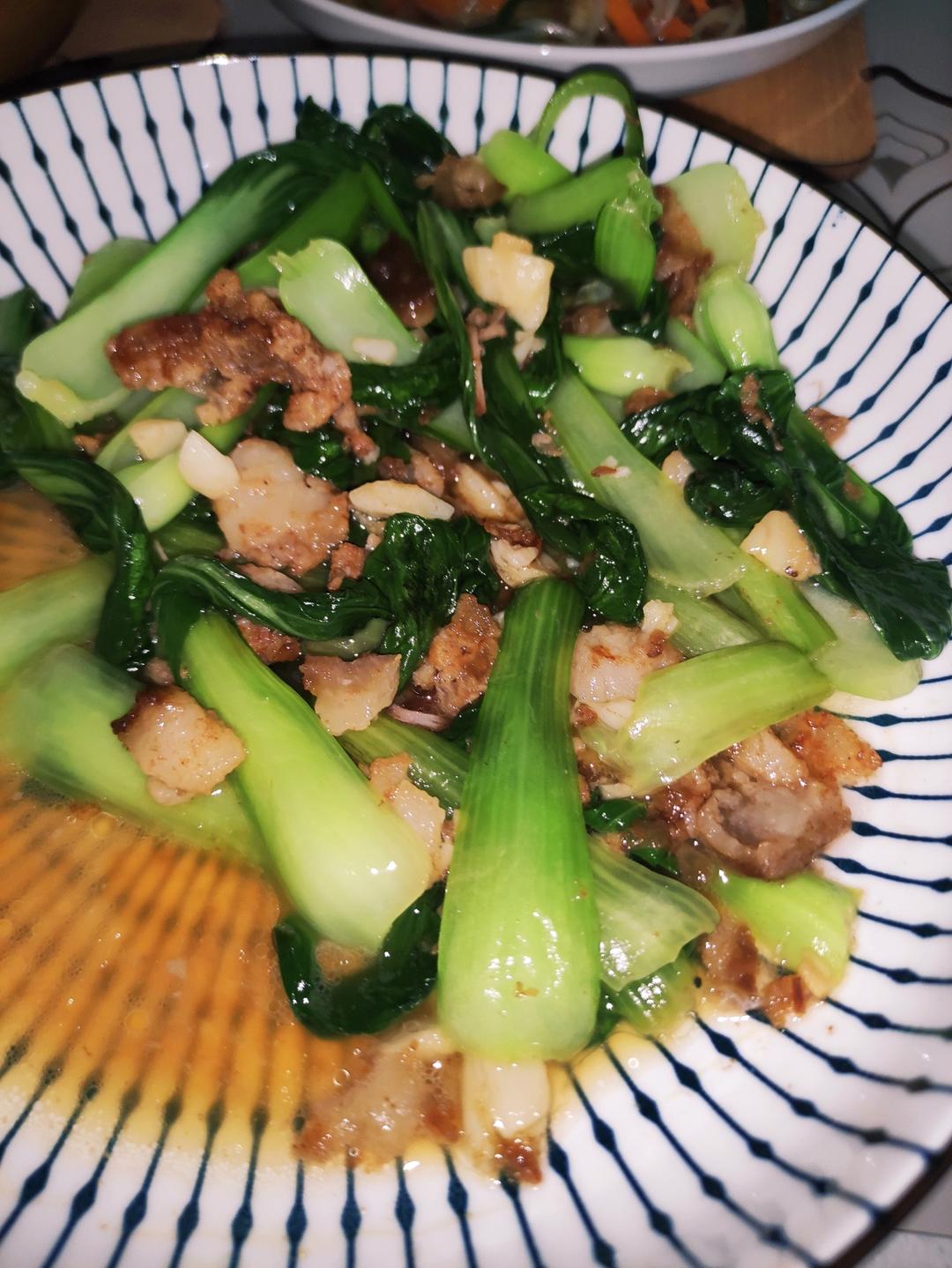 清炒小白菜