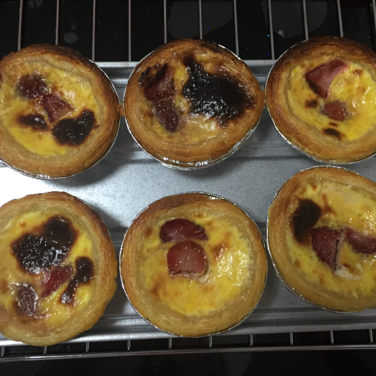 0负担无奶油蛋挞