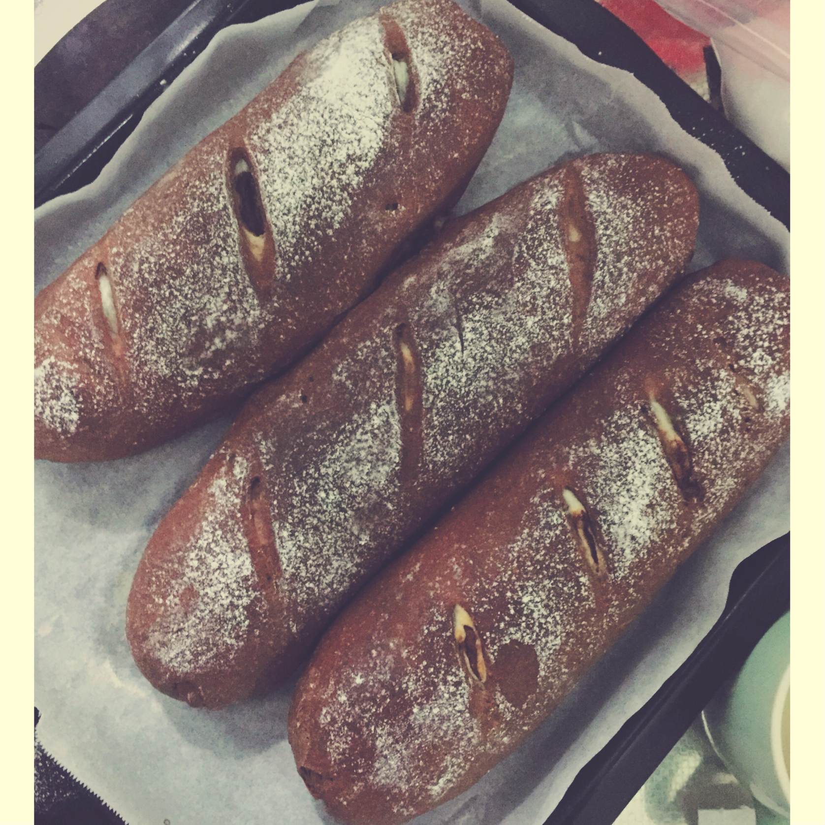 麻薯夹心可可（抹茶）软欧