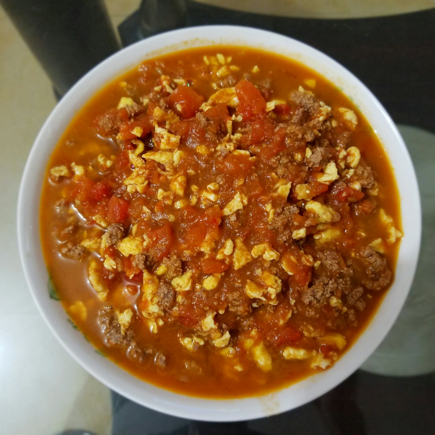 番茄牛肉末