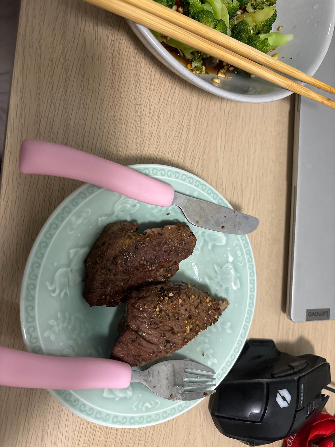 🔥零厨艺！空气炸锅牛排🥩