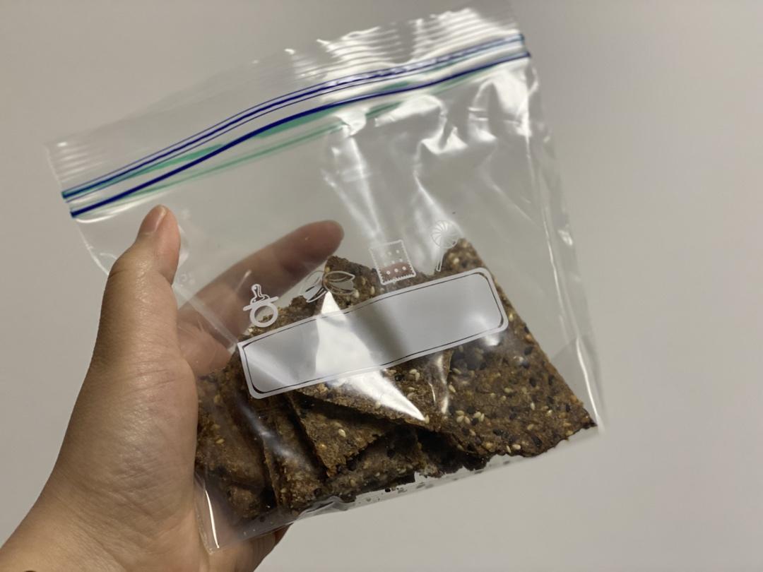 【健康零食】全麦芝麻饼干