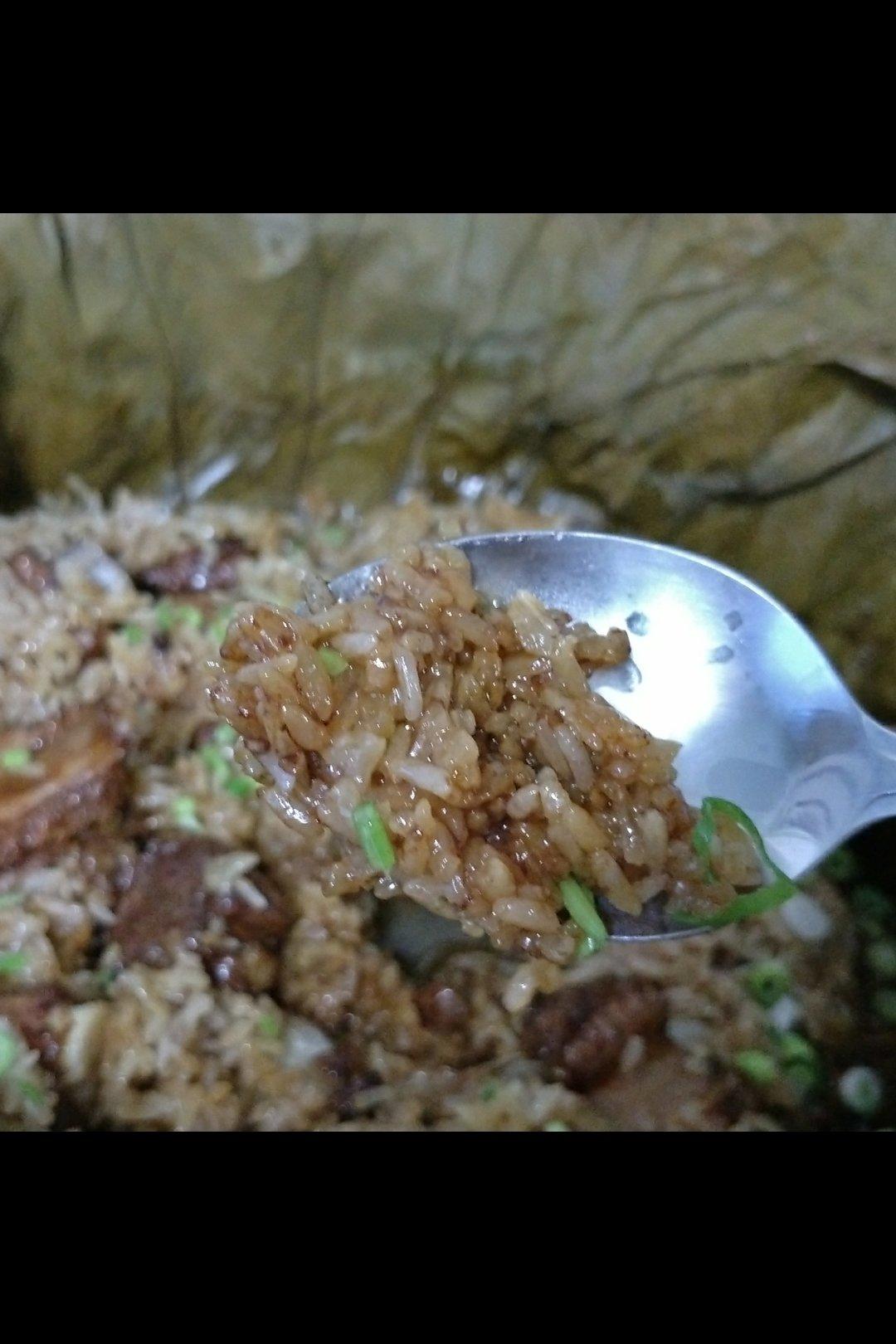 荷叶糯米蒸排骨