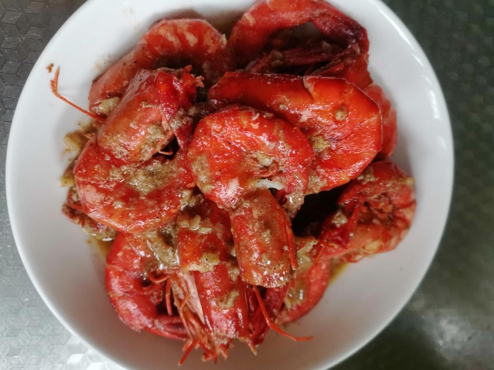 柠檬虾的做法