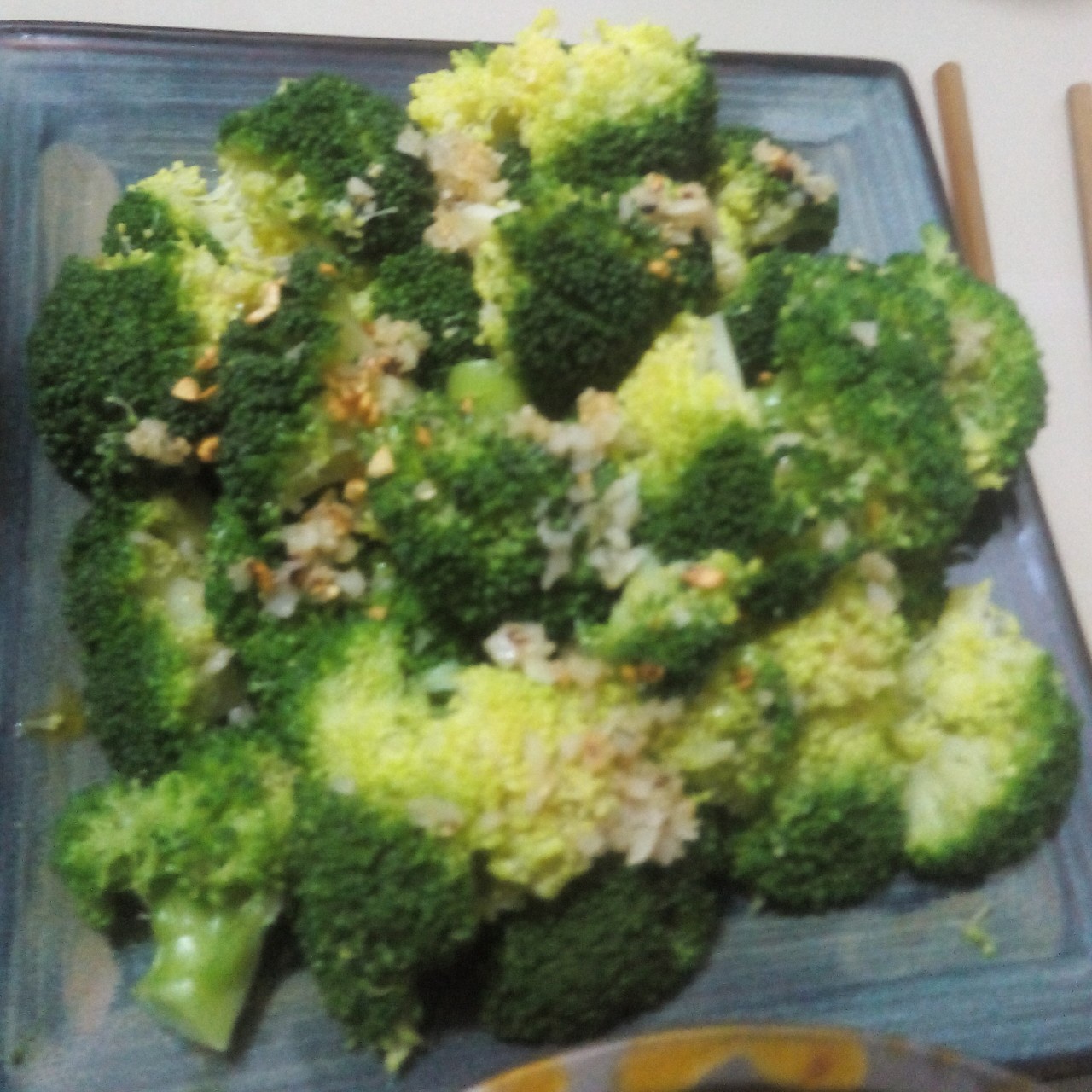 蚝油蒜蓉西兰花