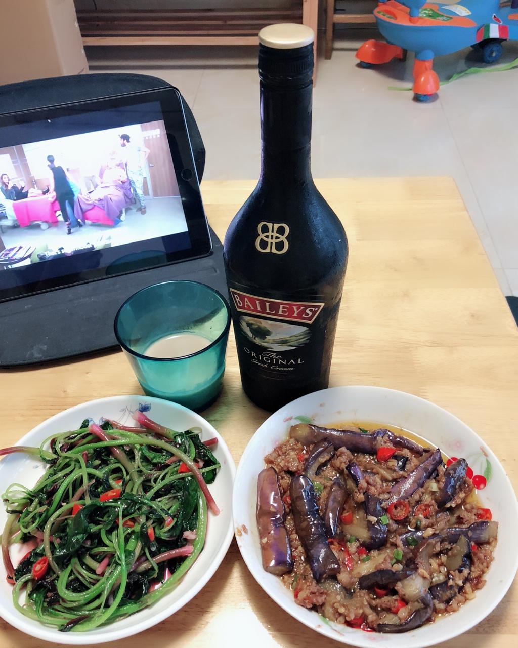 红烧肉沫茄子