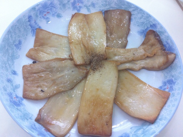 干煎杏鲍菇