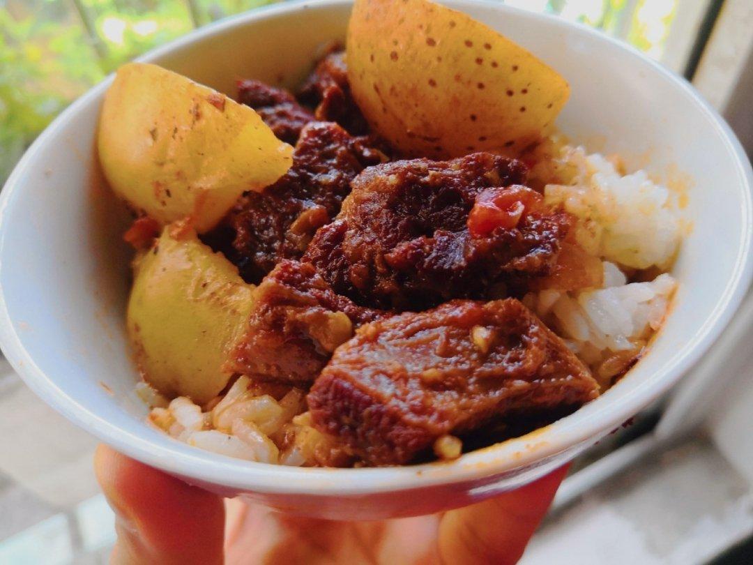 番茄土豆炖牛腩