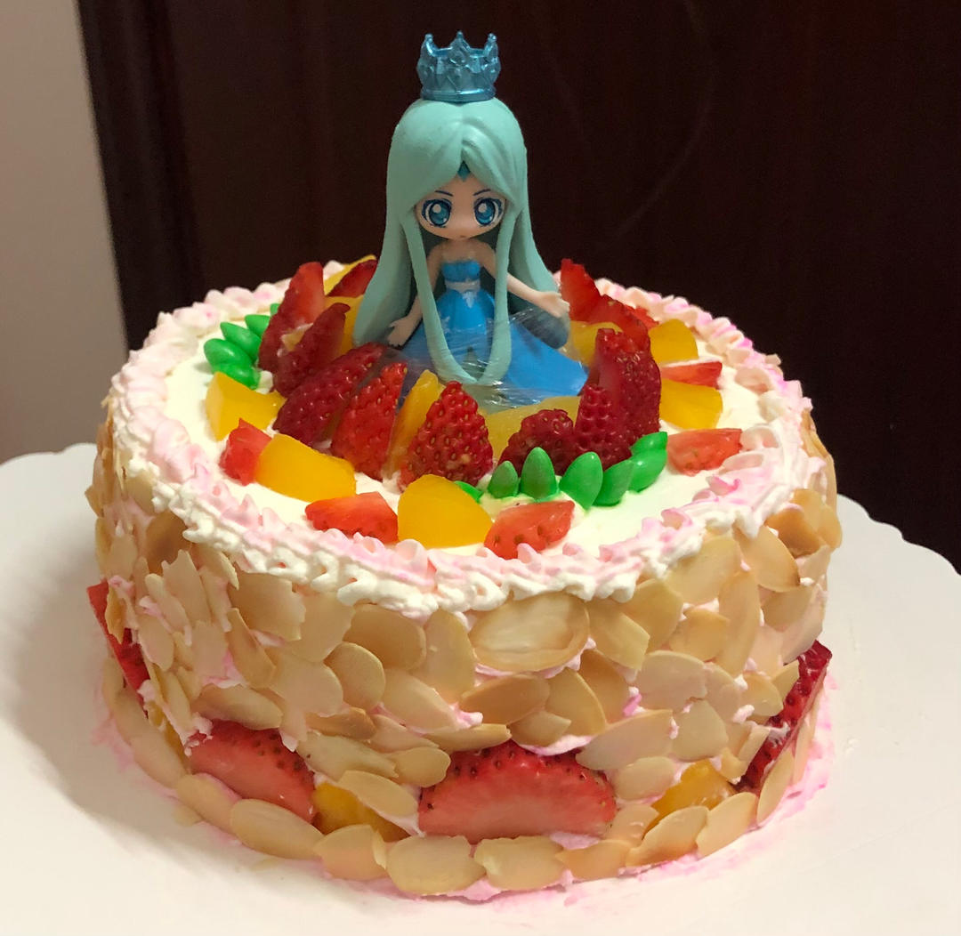 儿童无添加酸奶蒸蛋糕6寸