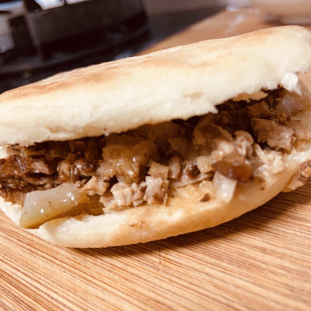 肉夹馍(白吉馍的制作)