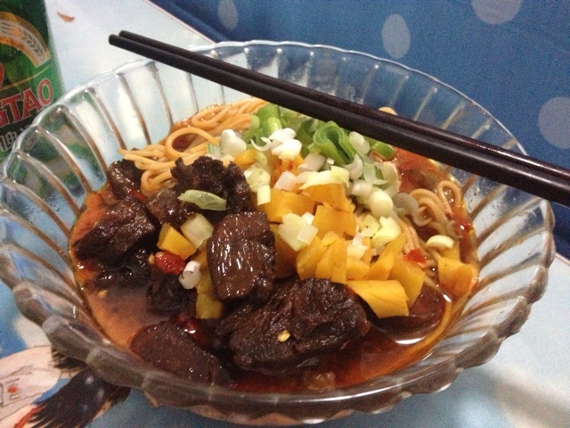 川味香辣牛肉面