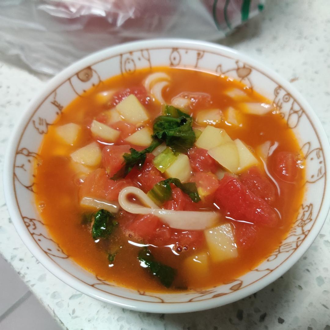 番茄土豆焖面 这个巨巨巨好吃！！