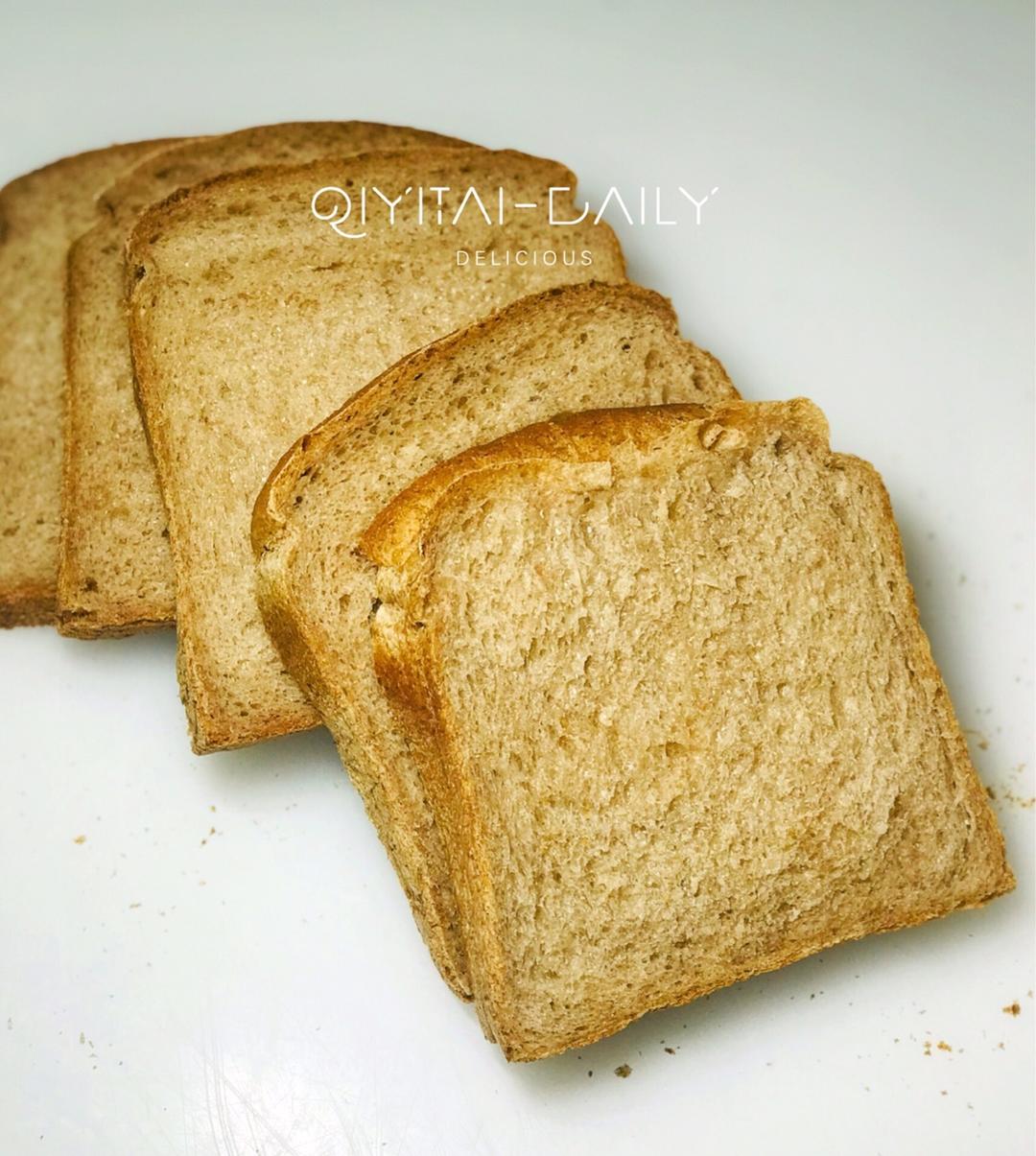 低卡全麦吐司