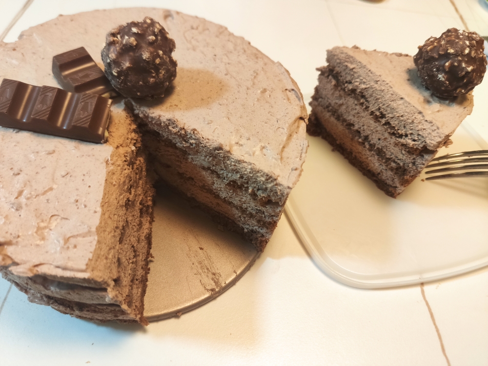 6寸巧克力慕斯蛋糕