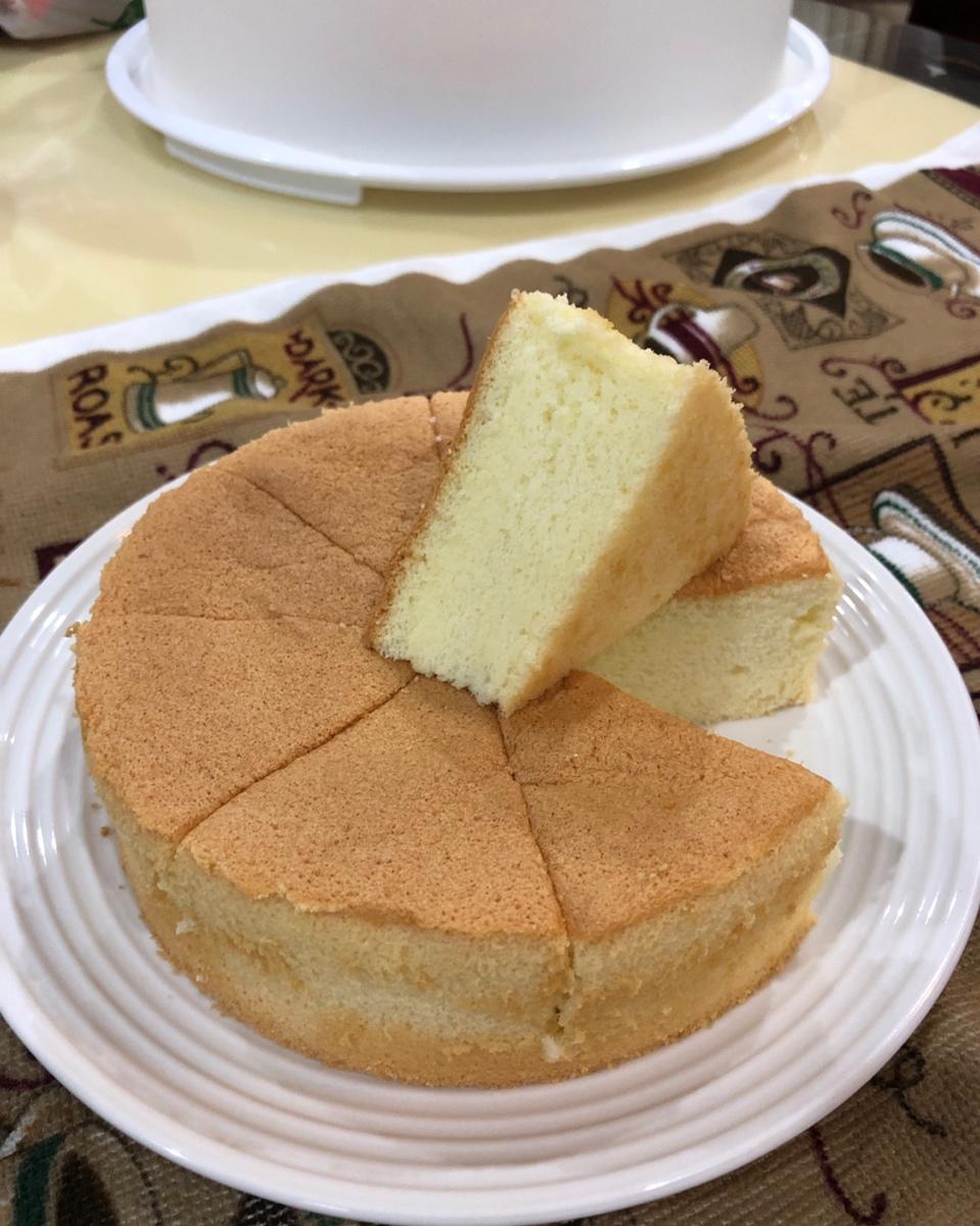 6寸戚风蛋糕（2蛋）